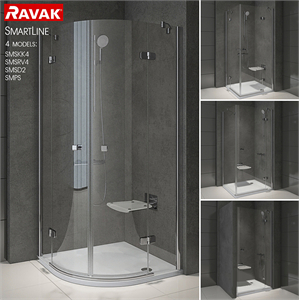 Range of showers Ravak SmartLine